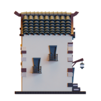 3d modellering huis png