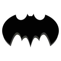 bat vector icon logo template