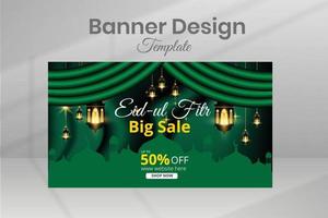 Modern Social Media Banner vector