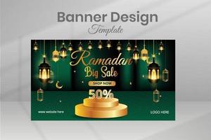 Modern Social Media Banner vector