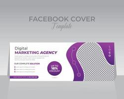 Creative Corporate Social Media Design Cover Template vector