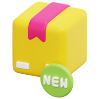 new 3d render icon illustration png