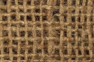 close up of brown sack texture photo