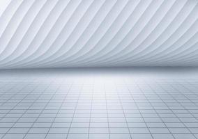 Abstract architecture background.White empty room with perspective. photo