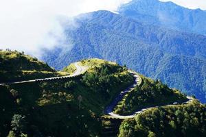 Old Silk Route of Sikkin in Sunny and Clear Weather photo