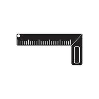 Simple ruler symbol,icon vector illustration template design.