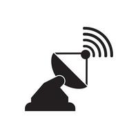 Satellite signal icon symbol,vector illustration design template vector