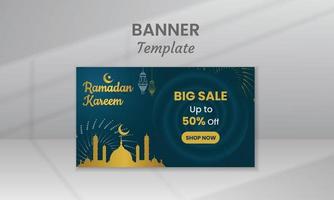 Social Media Banner Template vector