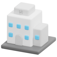 hotel 3d-render-symbol-illustration png