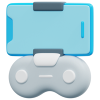 remote control 3d render icon illustration png