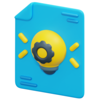 negocio concepto 3d hacer icono ilustración png