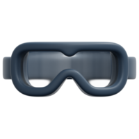 safety glasses 3d render icon illustration png