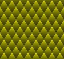 Green gradient rhombus with beads seamless pattern vector. Abstract upholstery leather texture background. vector