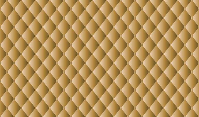Seamless white padded upholstery vector pattern texture Stock Vector