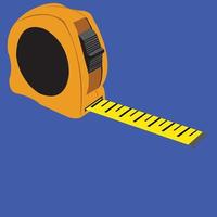 Yellow Measuring Tape vector