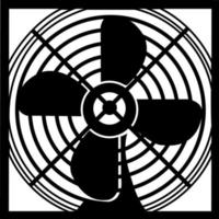 closeup of a fan vector