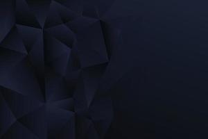 Abstract navy polygon background. vector