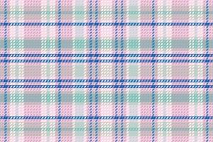 Tartan Plaid With Summer Color Pattern. vector