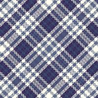 Tartan Plaid With Vintage Color Pattern. vector