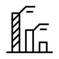 Graph, chart, diagram  icon vector