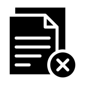 File error icon vector