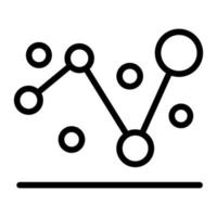 Data mining icon vector