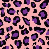 pattern design of leopard animal print vector