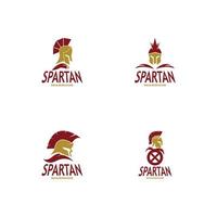 espartano logo vector Esparta logo vector espartano casco logo modelo icono símbolo