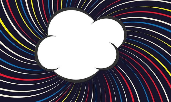Comic book explosion background. - Vector.