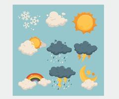 Weather Effects Illustration vector