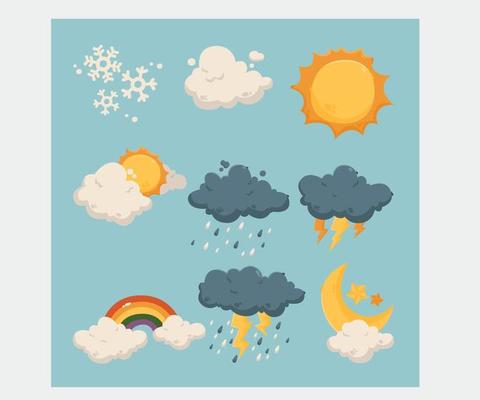 Weather Effects Illustration