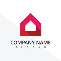 Real Estate Logo Design Template vector