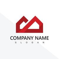 Real Estate Logo Design Template vector