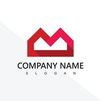 Real Estate Logo Design Template vector