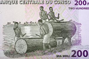 Drummers from Congolese franc photo