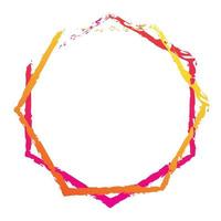 gradient shape geometric style tag badge name sale vector