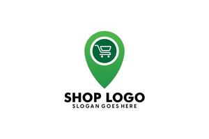 e-commerce logo templates vector