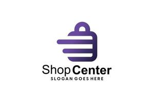 flat design e-commerce logos vector