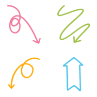 Hand Drawn Arrows png