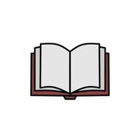 book illustration, book icon with an elegant concept, suitable for simple designs vector