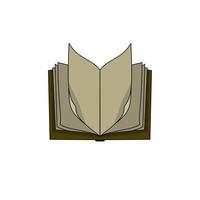 book illustration, book icon with an elegant concept, suitable for simple designs vector