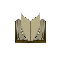 book illustration, book icon with an elegant concept, suitable for simple designs vector