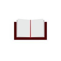 book illustration, book icon with an elegant concept, suitable for simple designs vector