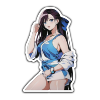 Captivating Anime Woman png