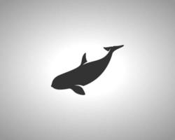 orca vector silueta