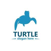 Turtle Logo Image Vector Illustration