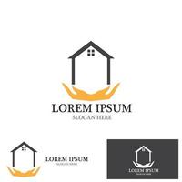 Home Construction logo Vector Template