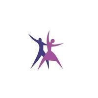 international dance day icon, simple icon dance with elegance concept vector