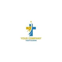joven ministerio logo diseño vector