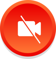 Video camera set. For website and mobile apps png
